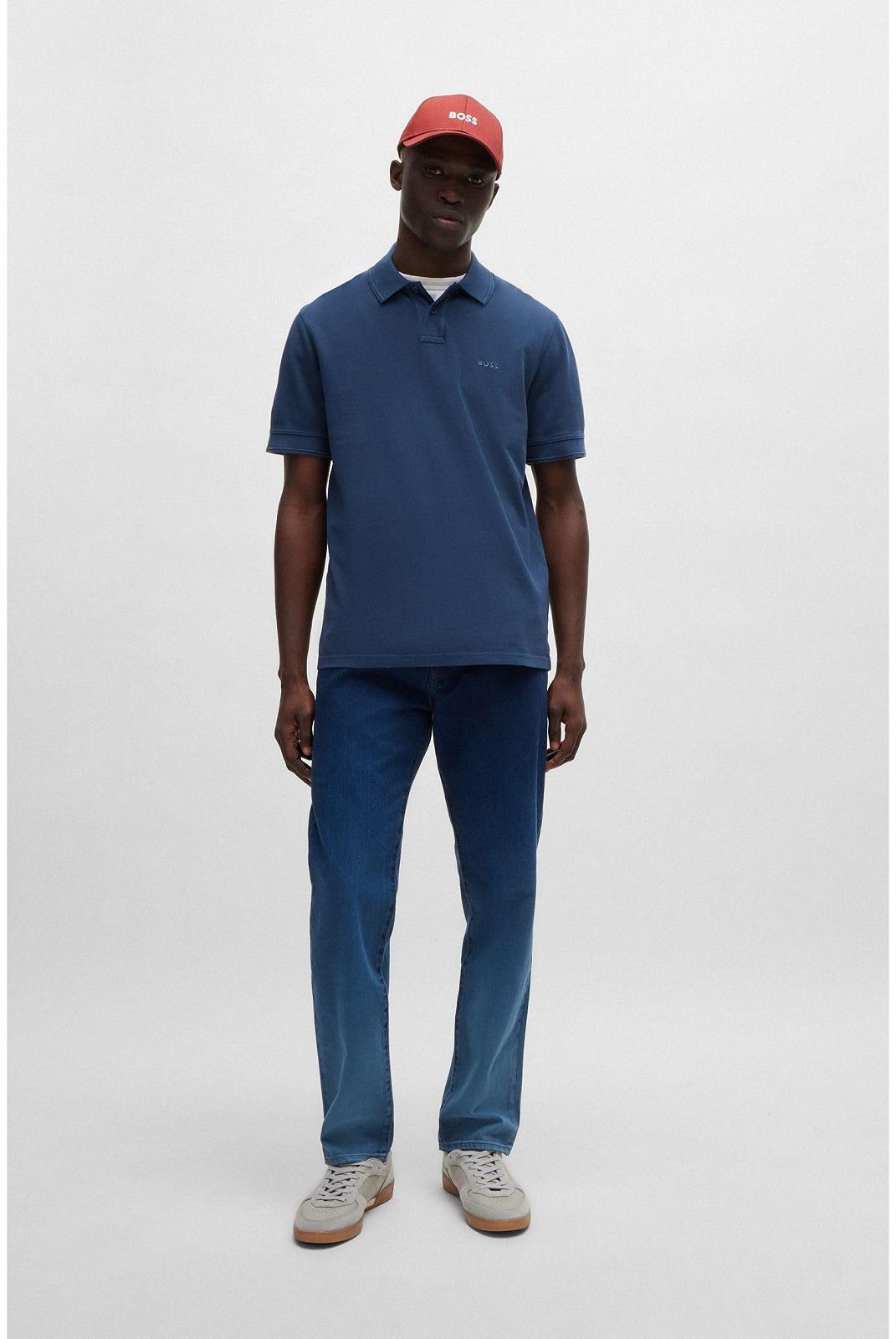 Кросівки BOSS Brandon Tenn Замша та Шкіра з Логотипом, фото №4 Кросівки BOSS Brandon Tenn Замша та Шкіра з Логотипом, фото №4