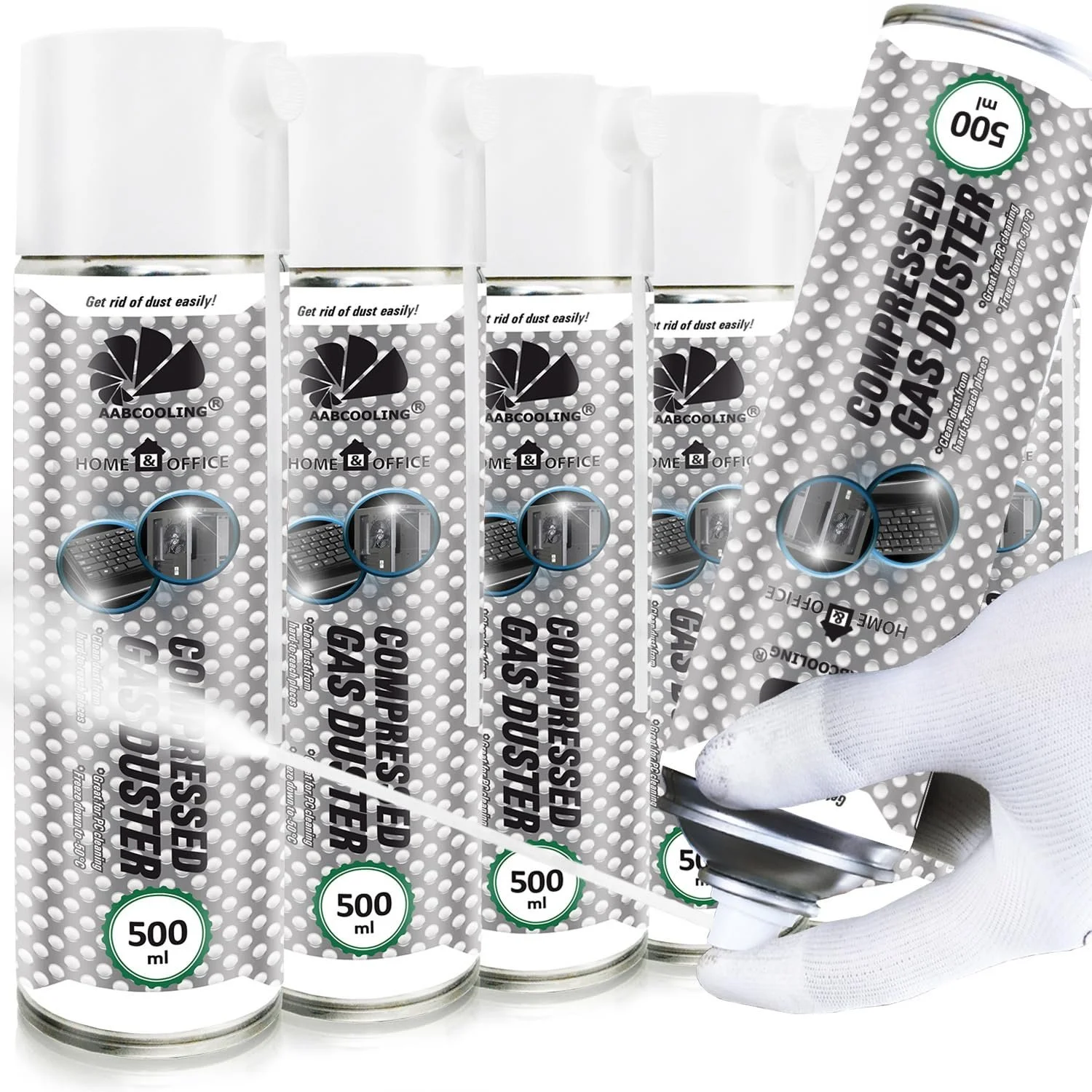 Охолоджуючий спрей AABCOOLING Home&Office 6 x 500 мл до -50°C, фото №1 Охолоджуючий спрей AABCOOLING Home&Office 6 x 500 мл до -50°C, фото №1