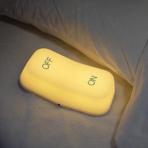 Ночник LOGT LED сенсорный беспроводной для детской комнаты USB-аккумулятор - Фото 1