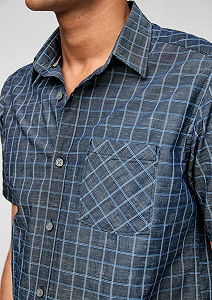 Рубашка s.Oliver REGULAR FIT 13.103.22.X005-56N5 Синий L synthetic.ua - Фото 1