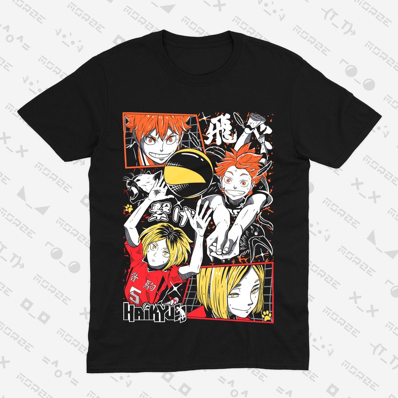 Футболка Аниме Волейбол Haikyuu TH173 XL, фото №1