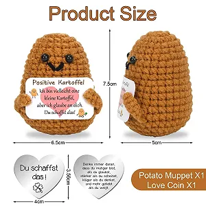 Игрушка Positive Potato Карманный амулет Сердцевидная форма Удача Вязаная шерсть цена на synthetic.ua - Фото 1 Игрушка Positive Potato Карманный амулет Сердцевидная форма Удача Вязаная шерсть synthetic.ua - Фото 1