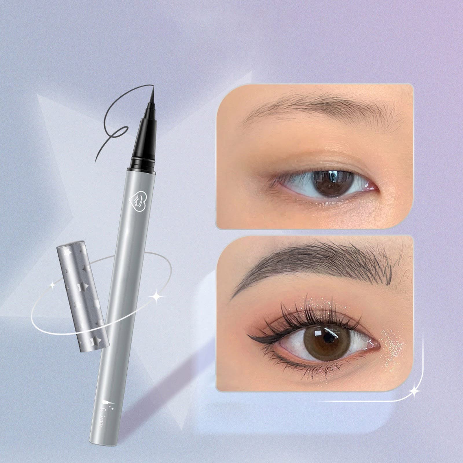 Рідкий олівець для брів Beauty Натуральний коричневий сірий 0.6 мл, фото №2 Рідкий олівець для брів Beauty Натуральний коричневий сірий 0.6 мл, фото №2