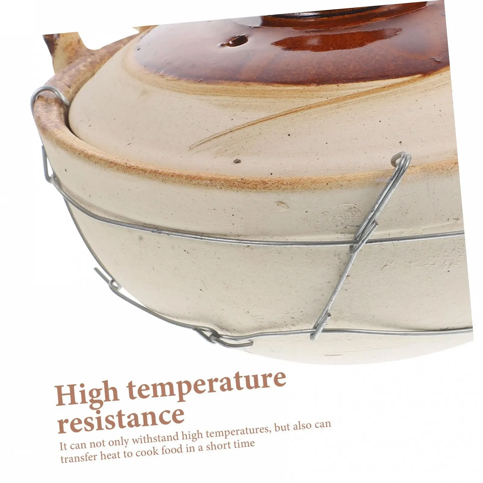 Кастрюля Luxshiny Песчаная с ручкой Маленькая Керамика, фото №6 Кастрюля Luxshiny Песчаная с ручкой Маленькая Керамика, фото №6