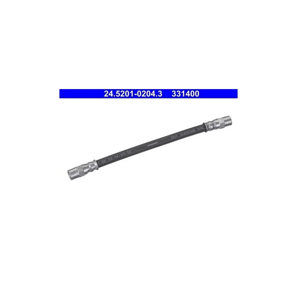 Тормозной шланг ATE 24.5201-0204.3 для BMW VOLVO, задний мост, справа, фото №1 Тормозной шланг ATE 24.5201-0204.3 для BMW VOLVO, задний мост, справа, фото №1