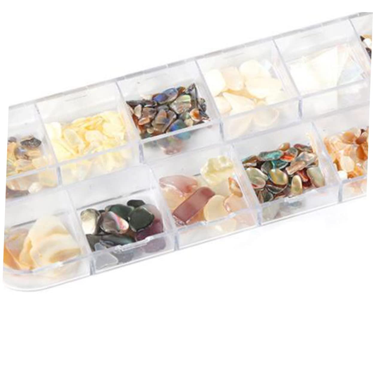 Хрустальные стразы AB Housoutil для ногтей, кристаллы AB, наклейки на ногти в виде ракушек, наклейки на ногти, кристаллы Flatback для ногтей, натуральный инструмент, фото №3