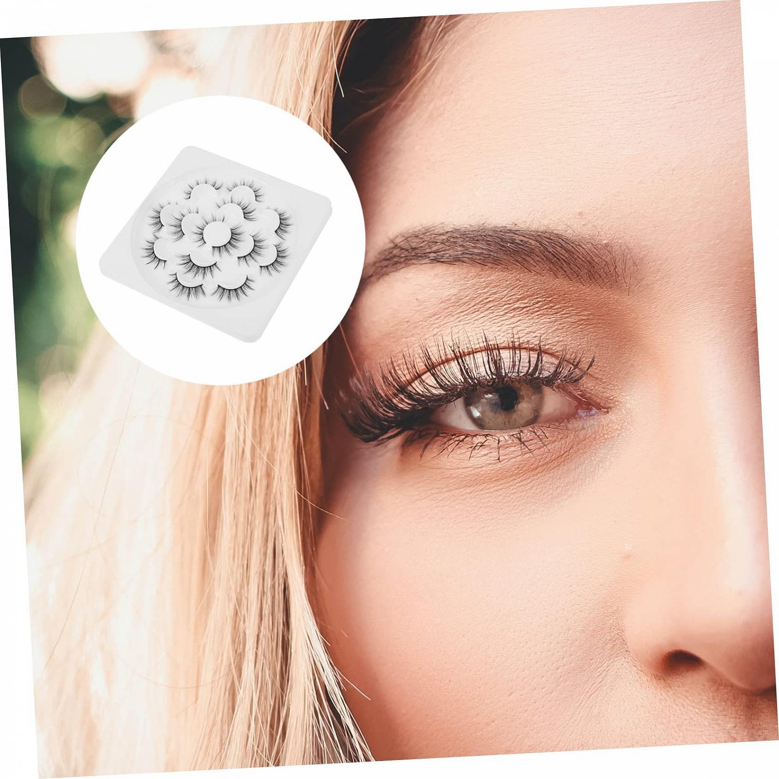 Ресницы Angoily искусственные 14 пар натуральные, фото №4