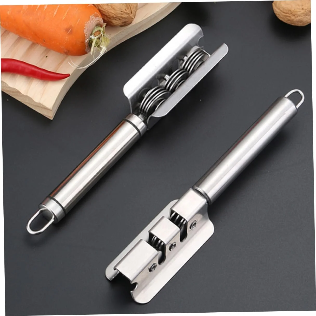 Точило для ножів та ножиць настільна з нержавіючої сталі ергономічна, фото №9