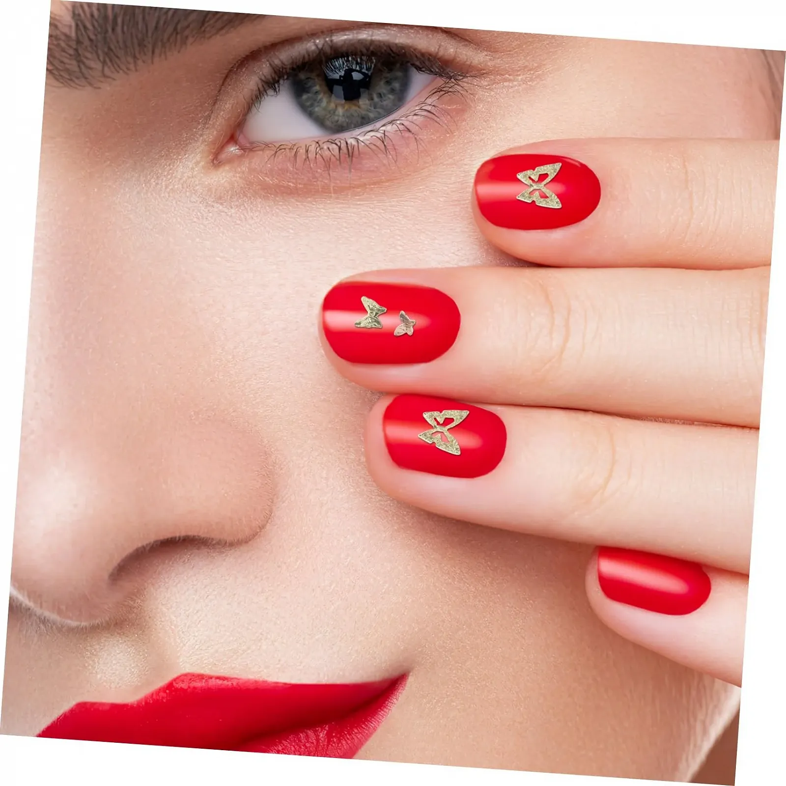 Украшения для ногтей Mikinona Бабочки 40 шт., фото №3