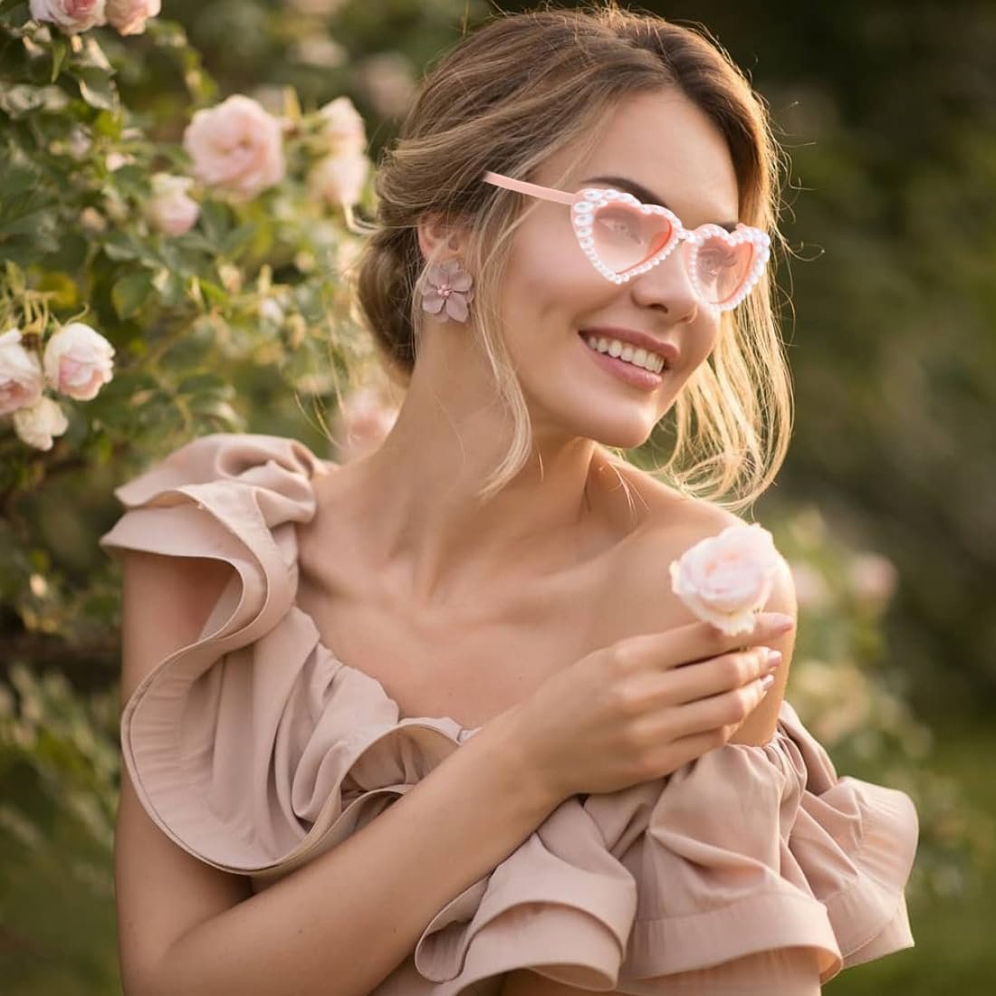 Сонцезахисні Окуляри HAZMA Серце Перламутр, A, фото №4