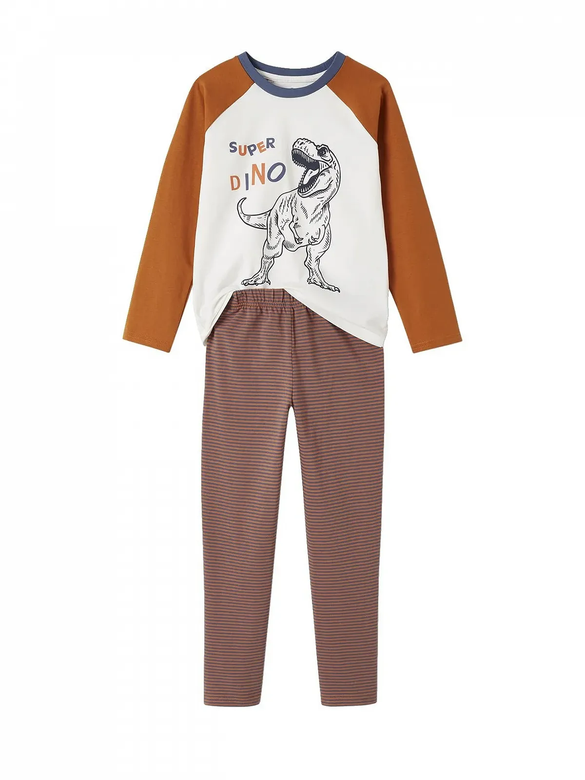 Комплект пижам Vertbaudet Dino для мальчиков, 2 шт, фото №3