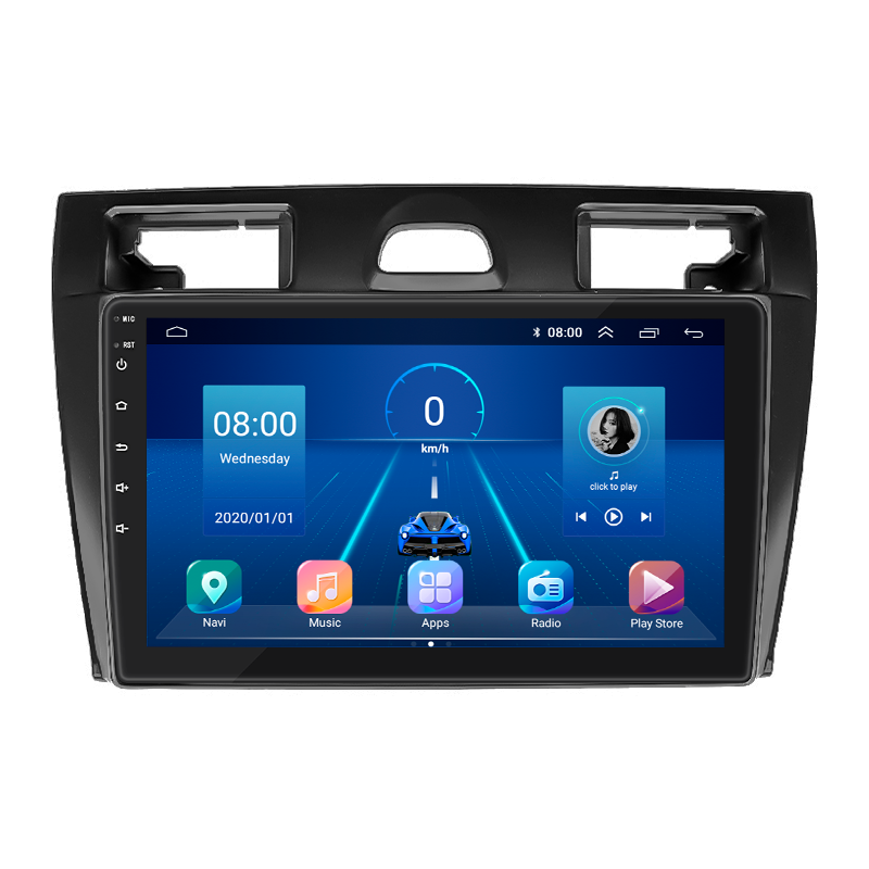 Штатна магнітола Ford Fiesta Mk5 2002-2008 Element 6/128 4G CarPlay, фото №1