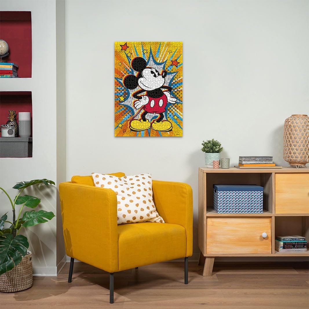 Пазл Ravensburger Disney Retro Mickey 12000472 1000 элементов, фото №5