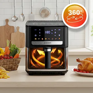 Мультипіч Berdsen XL 6.5 л 1700 Вт 8 програм з оглядовим вікном та сенсорним дисплеєм synthetic.ua - Фото 1