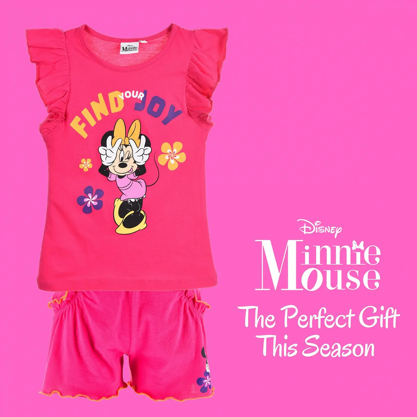 Піжама Disney Minnie Mouse Для дівчат Комплект з 2 предметів, фото №8 Піжама Disney Minnie Mouse Для дівчат Комплект з 2 предметів, фото №8
