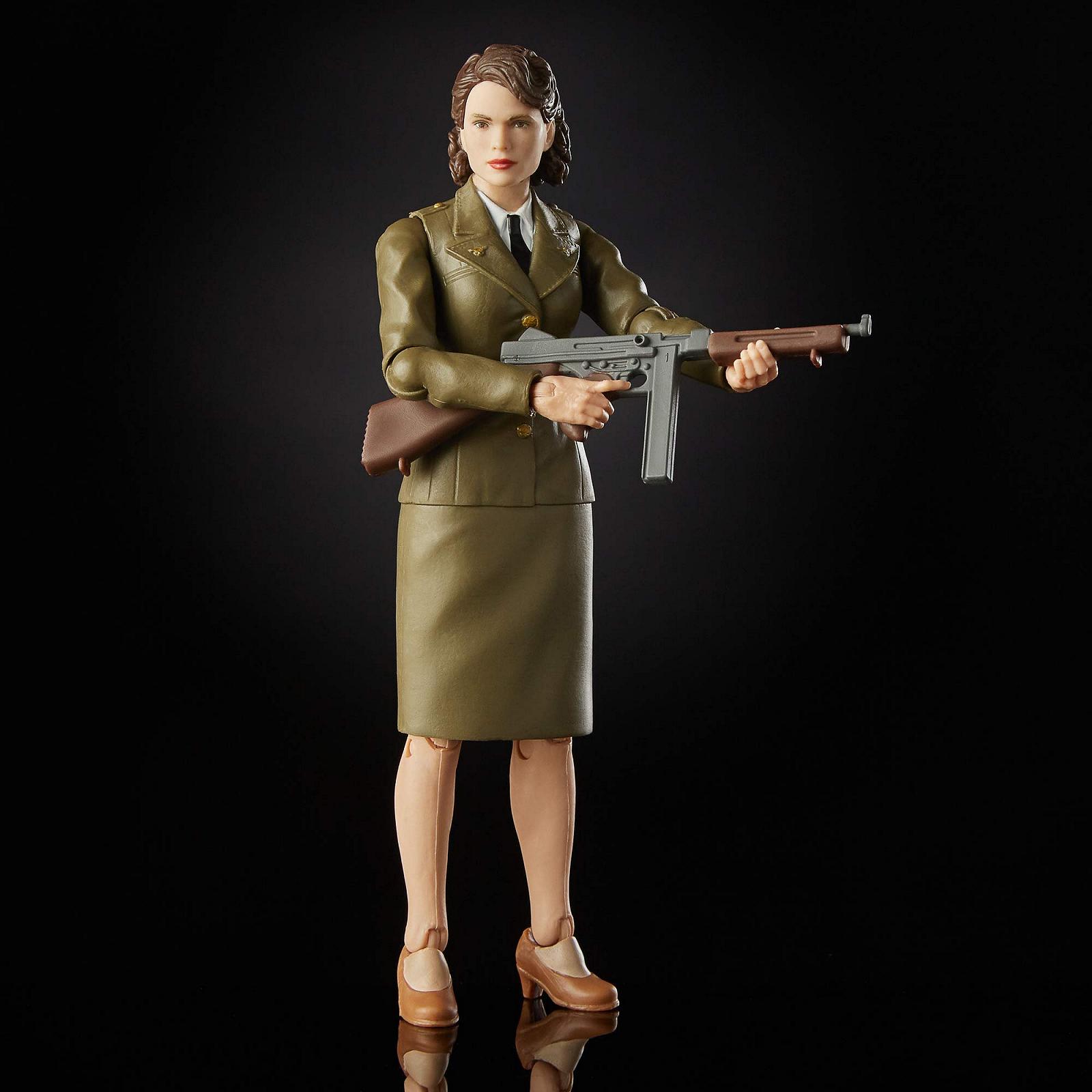 Фигурка, Marvel Legends Series, Капитан Америка: Первый мститель, 15 см, по мотивам фильма "Капитан Америка" и Пегги Картер, коллекционная, в упаковке 2 шт., фото №4