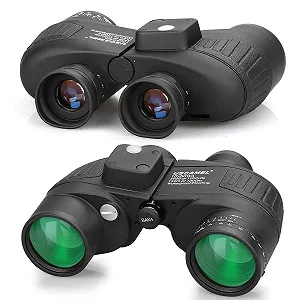 Бінокль USCAMEL 10x50 Kompakt HD Military Multifunction Compass Black synthetic.ua - Фото 1