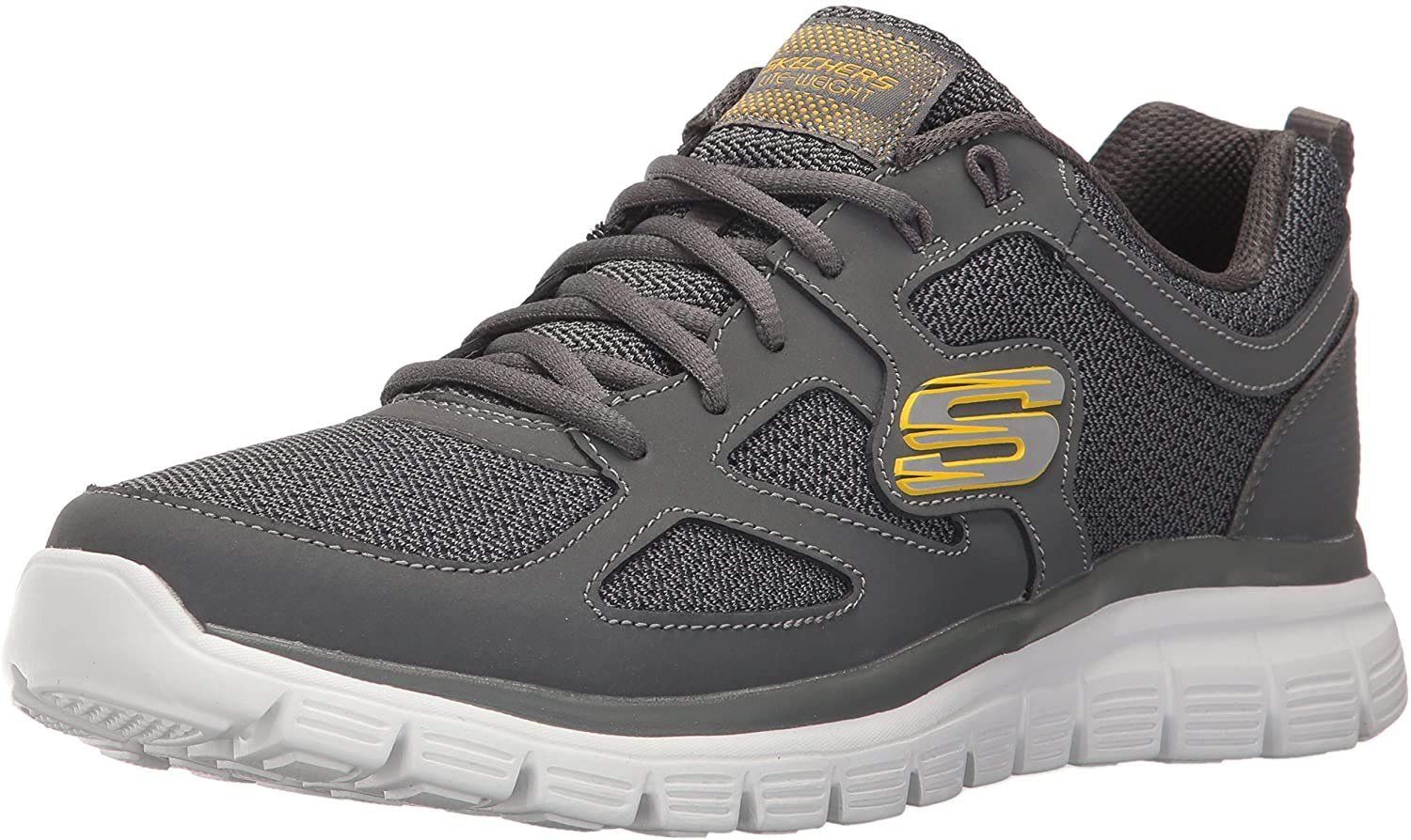 Кросівки Skechers Track-Bucolo 52630-BKW чоловічі тренувальні чорні EU 42 (UK 7.5), фото №4