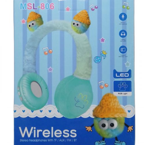 Навушники бездротові Мʼякі монстрики мʼятні, фото №1