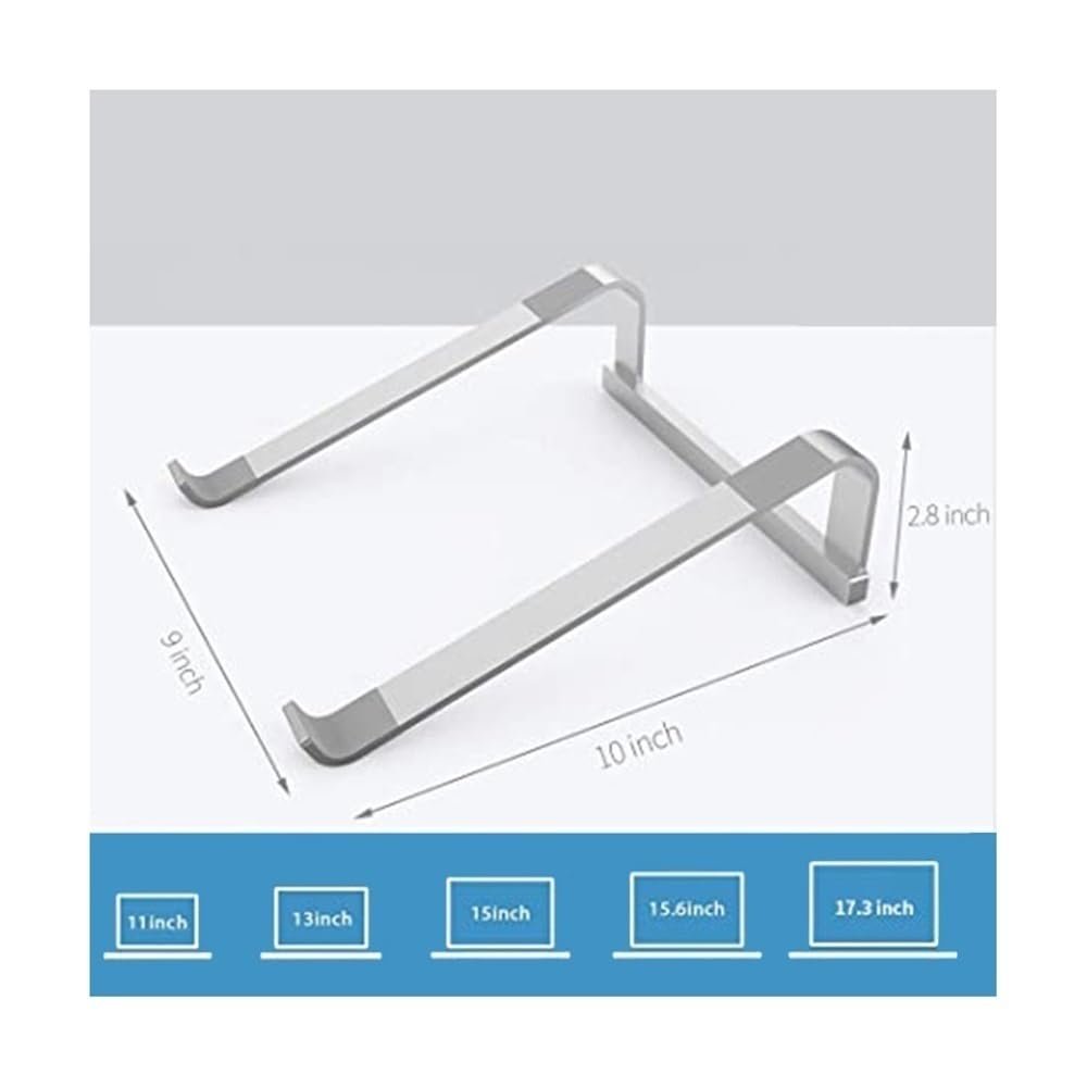 Підставка для ноутбука Алюмінієва, ергономічна і портативна 11-17,3 дюймів, фото №2