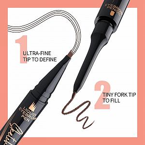 Олівець для брів Liquid з чотирма зубцями і вузький олівець для брів, два в одному, стійкий макіяж без плям, 0.55 мл пудра для штампування брів (C, один розмір) ціна на synthetic.ua - Фото 1 Олівець для брів Liquid з чотирма зубцями і вузький олівець для брів, два в одному, стійкий макіяж без плям, 0.55 мл пудра для штампування брів (C, один розмір) synthetic.ua - Фото 1