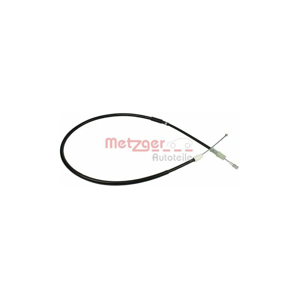 Трос стоянкового гальма METZGER 10.9890 для MERCEDES-BENZ VAG задній лівий, фото №1