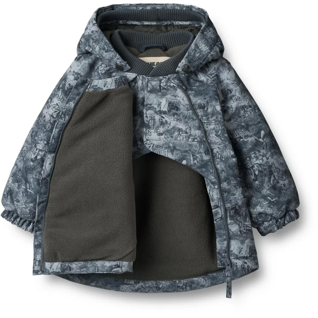 Зимова куртка Wheat Sascha Technical для малюків, унісекс для хлопчиків, 100% перероблений нейлон, водонепроникна, дихаюча, вітрозахисна Oeko-Tex Standard, фото №1