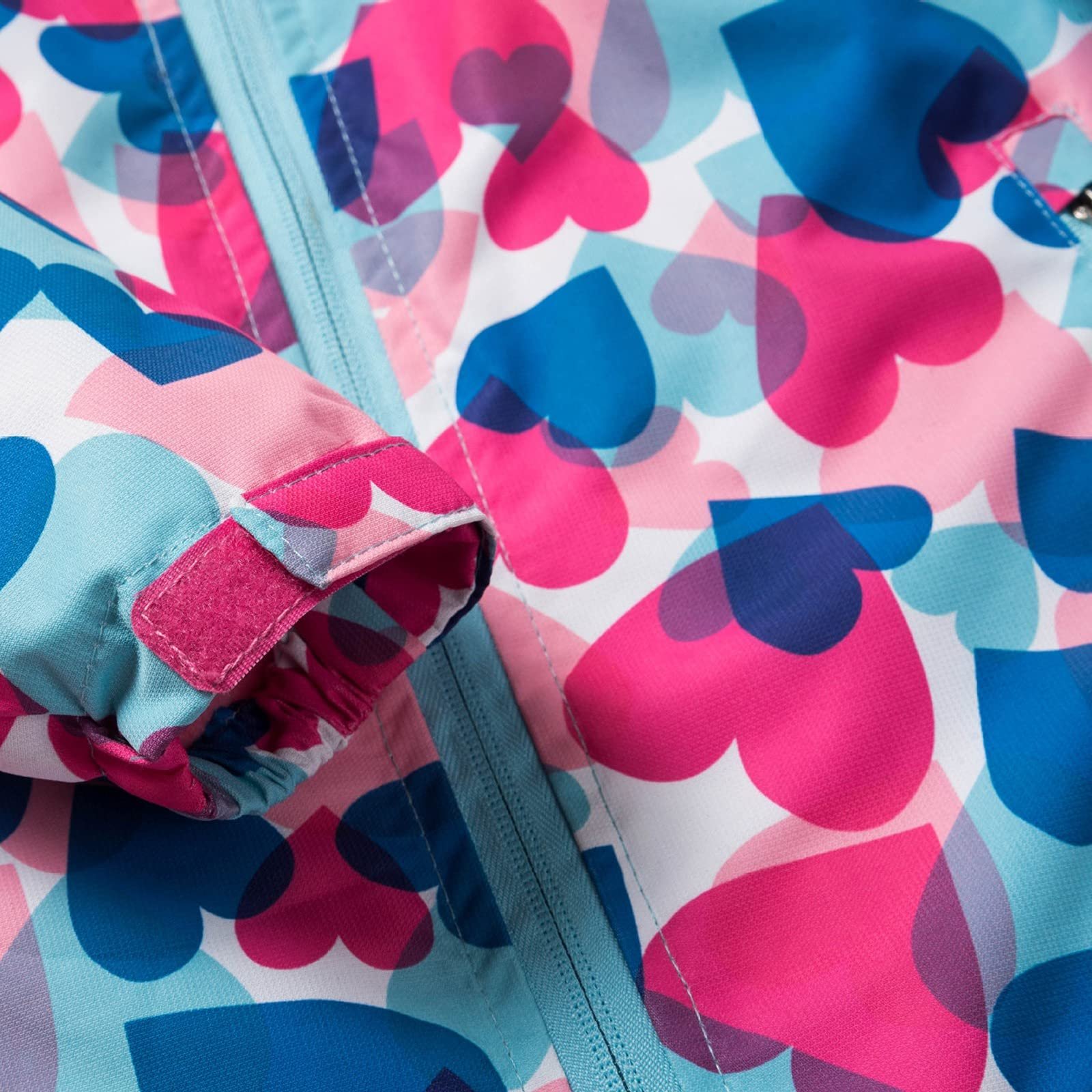 Дождевик JOYISURE Для девочек Теплая Водонепроницаемая Дождевая Парка Осенняя Переходная Куртка с Флисовой Подкладкой Цветочный Принт Легкая Куртка с Капюшоном для роста 110-150 см, фото №4 Дождевик JOYISURE Для девочек Теплая Водонепроницаемая Дождевая Парка Осенняя Переходная Куртка с Флисовой Подкладкой Цветочный Принт Легкая Куртка с Капюшоном для роста 110-150 см, фото №4