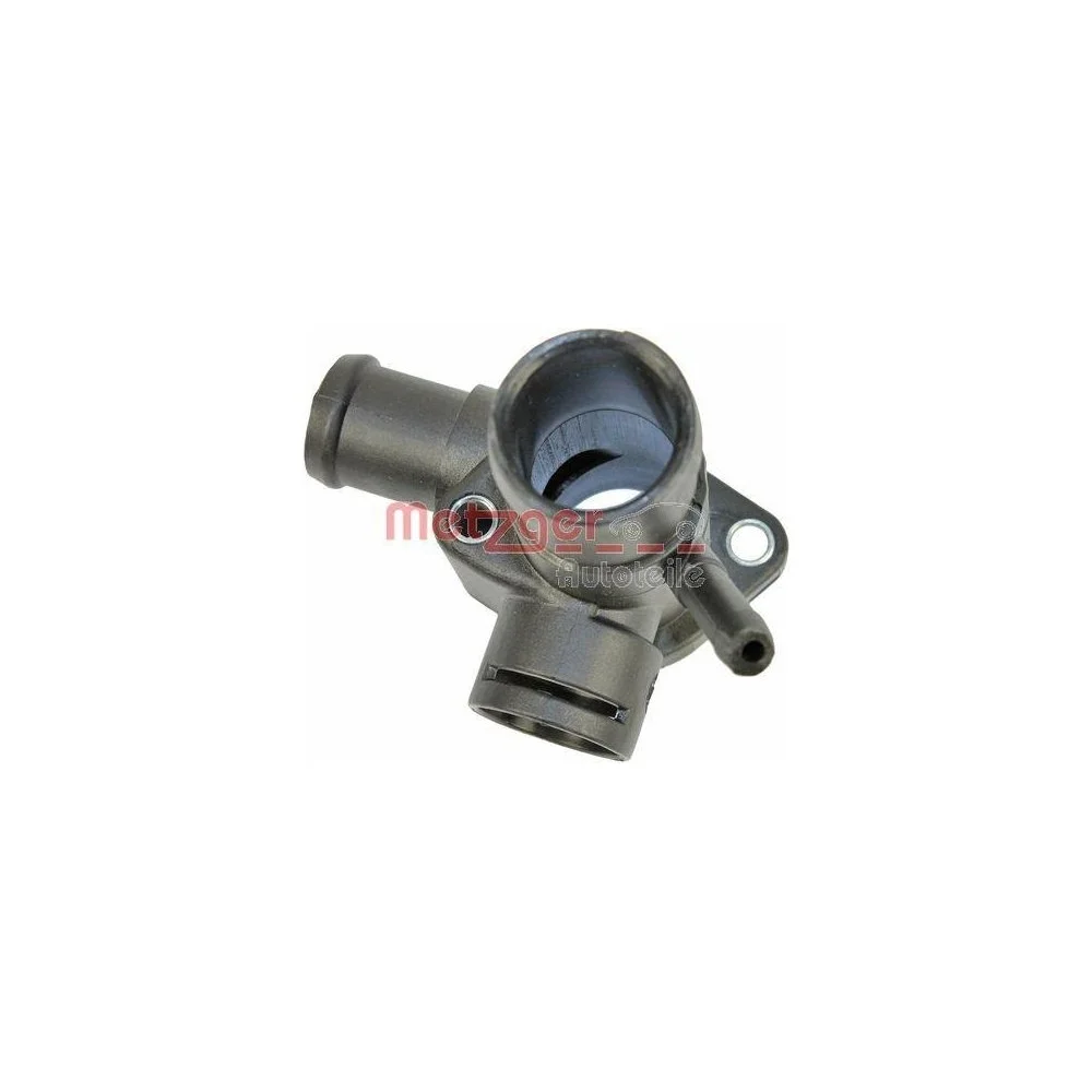 Фланец охлаждающей жидкости METZGER 4010037 для VAG, головка блока цилиндров, боковая установка, фото №1