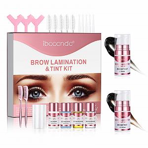 Набор Layhou ibcccndc Brow Lamination & Tint DIY Augenbrauen Lifting Styling Kit для красивых бровей Долговременный - Фото 1