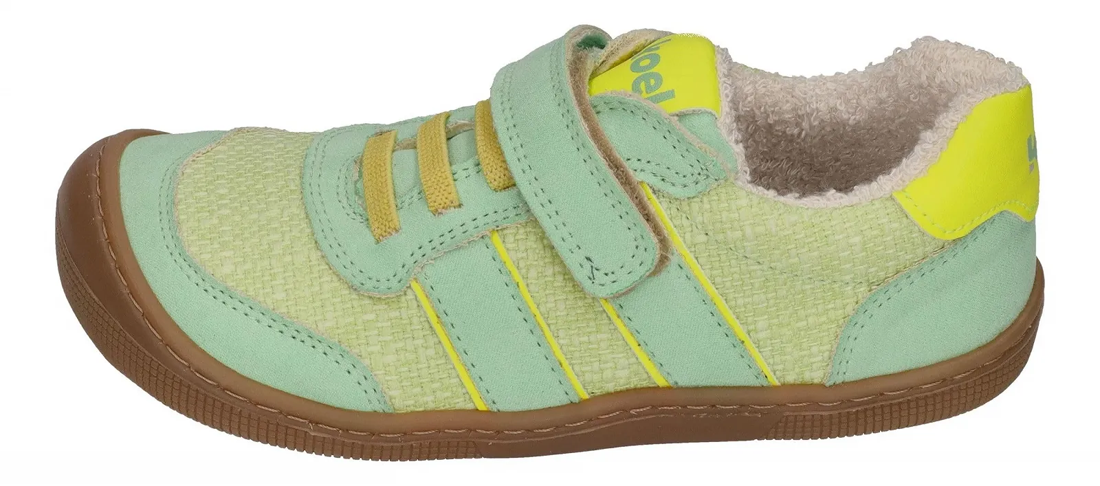 Кросівки KOEL Barefoot Dylan Bambo 330 Дитячі Лайм, фото №2