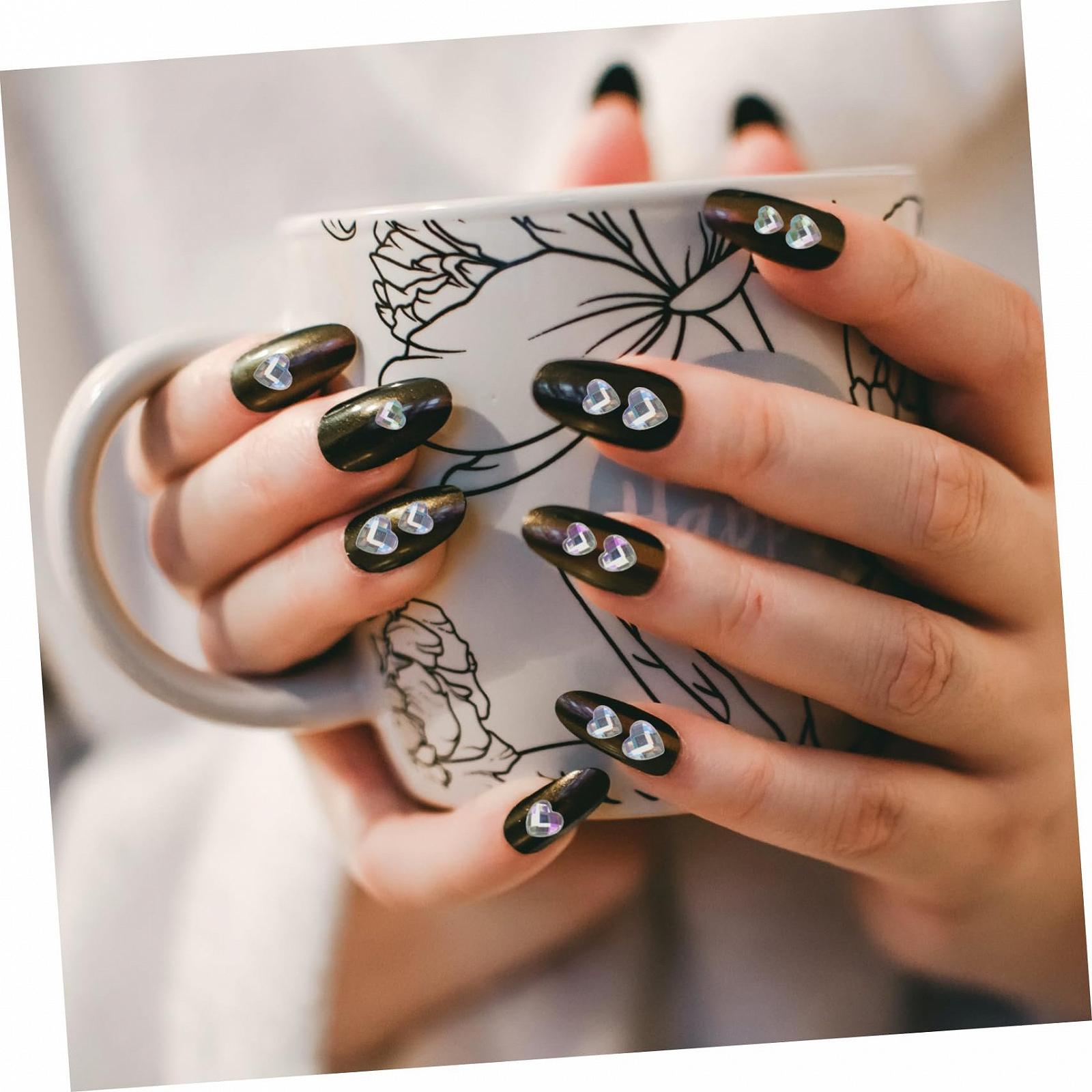 Украшение для ногтей FRCOLOR 3 набора Элегантный декор для ногтей Шарм для маникюра Модные украшения для ногтей, фото №5