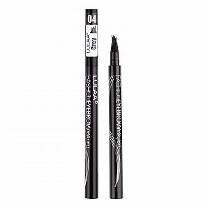 Олівець для брів Eyebrow Wax Colour Fork Heads Black Liquid Eyebrow Pencil 4 Point Eyebrows D One Size - Фото 1