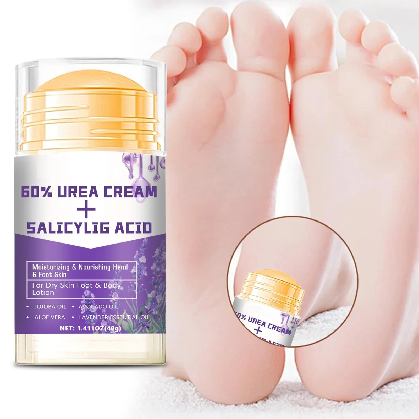 Крем для ног Anti Crack против трещин на пятках локтях и руках стик, фото №7