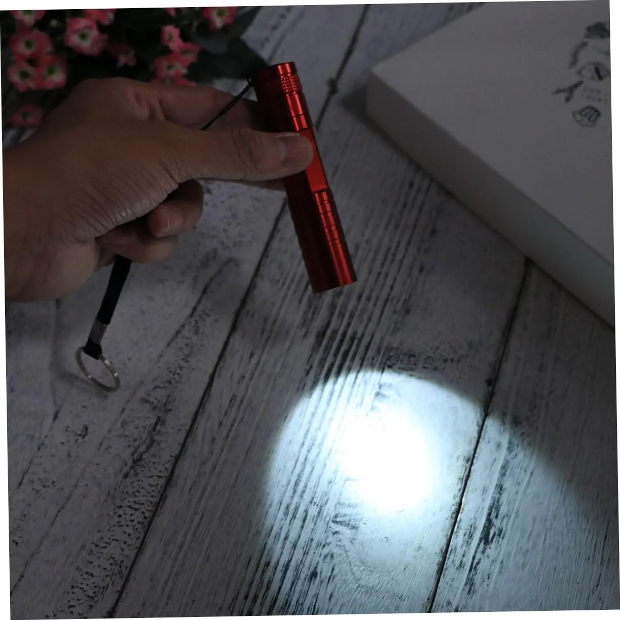 Фонарик OSALADI с брелоком Портативный фонарь для походов Кемпинга Прогулок, фото №8