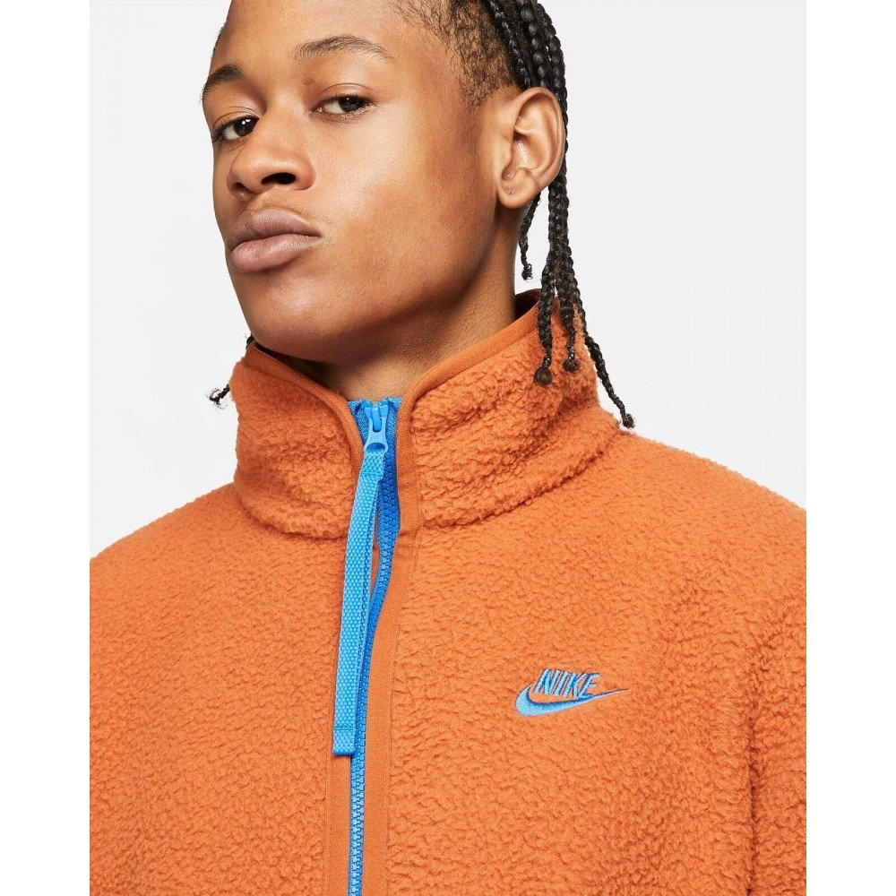 Джемпер Nikeens Fleece Full-Zip Jacket Orange L, фото №3