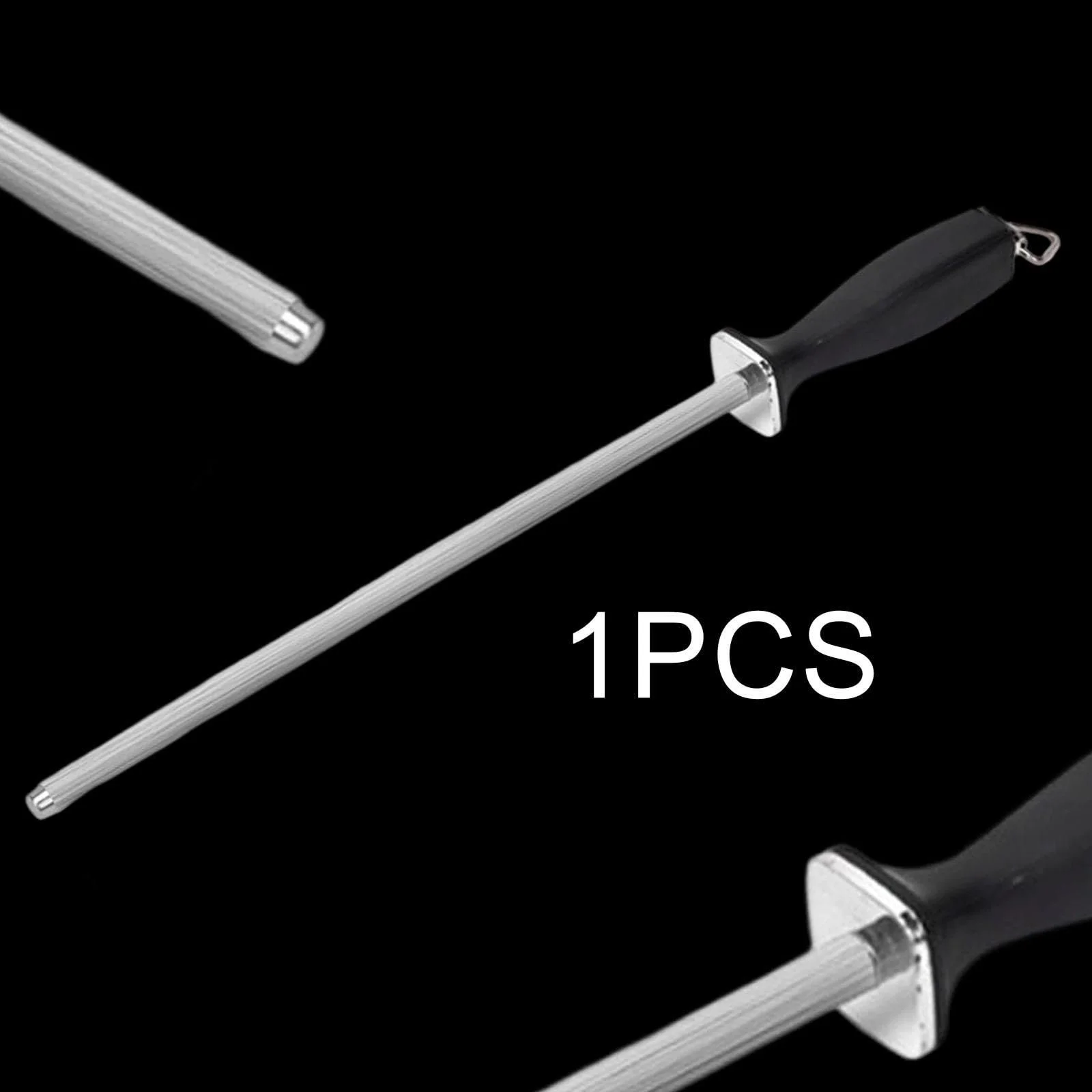 Мусат Вуглецева сталь Чорна ручка, фото №4