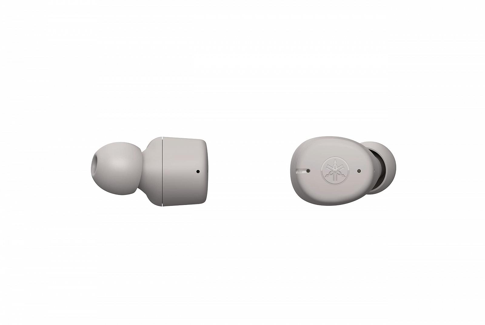 Беспроводные наушники Yamaha TW-E3C с Bluetooth True Sound и Clear Voice Capture Бежевый, фото №3