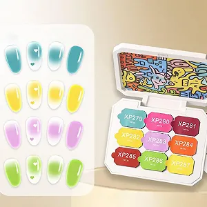 Гель для ногтей 9 цветов для рисования, долговременный маникюр, косметика synthetic.ua - Фото 1