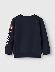 Толстовка NAME IT Nmmjo Spider Nreg Sweat Unb Mar для хлопчиків synthetic.ua - Фото 1