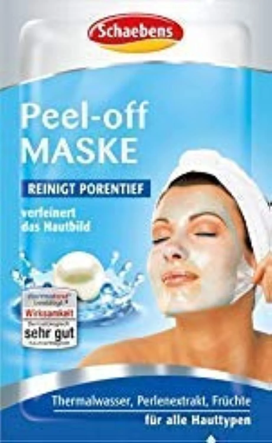 Маска Schaebens Peel-off - упаковка з 10 штук (10 x 15 мл на 10 застосувань), фото №3