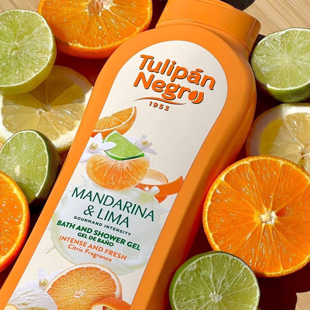 Гель для душа Black Tulip Mandarin and Lime 650 мл, фото №3