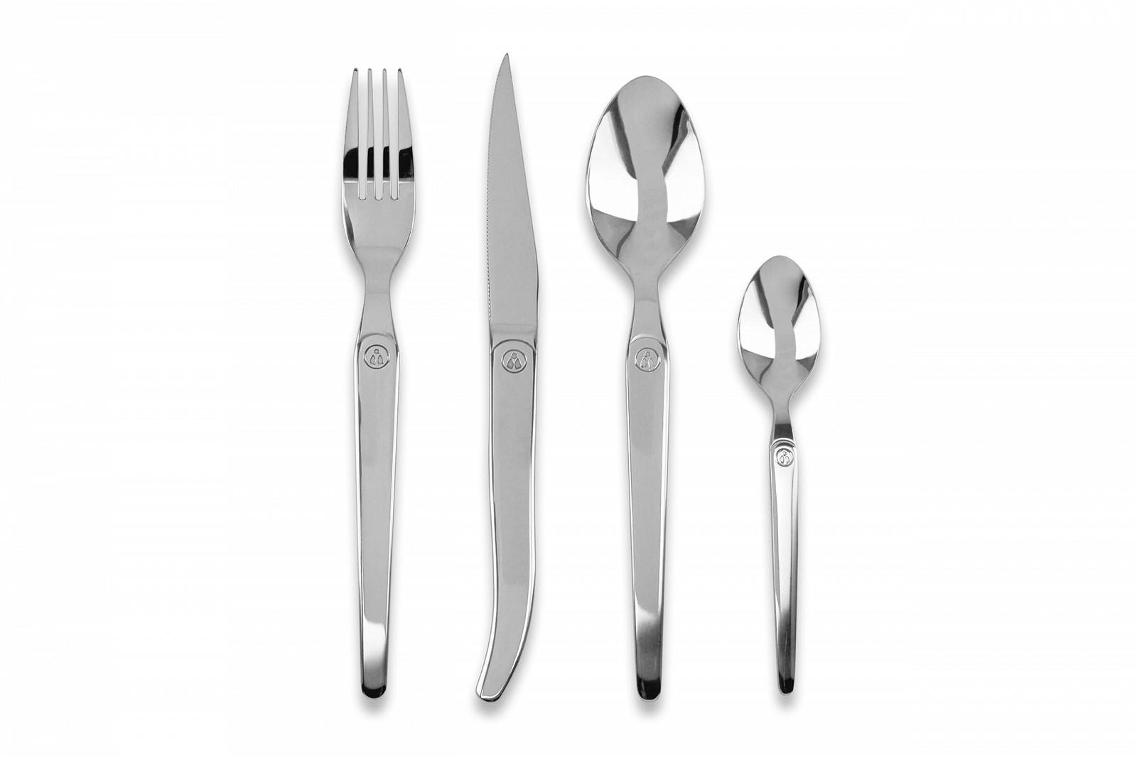 Набор столовых приборов Laguiole Intuition 16 предметов, фото №1 Набор столовых приборов Laguiole Intuition 16 предметов, фото №1