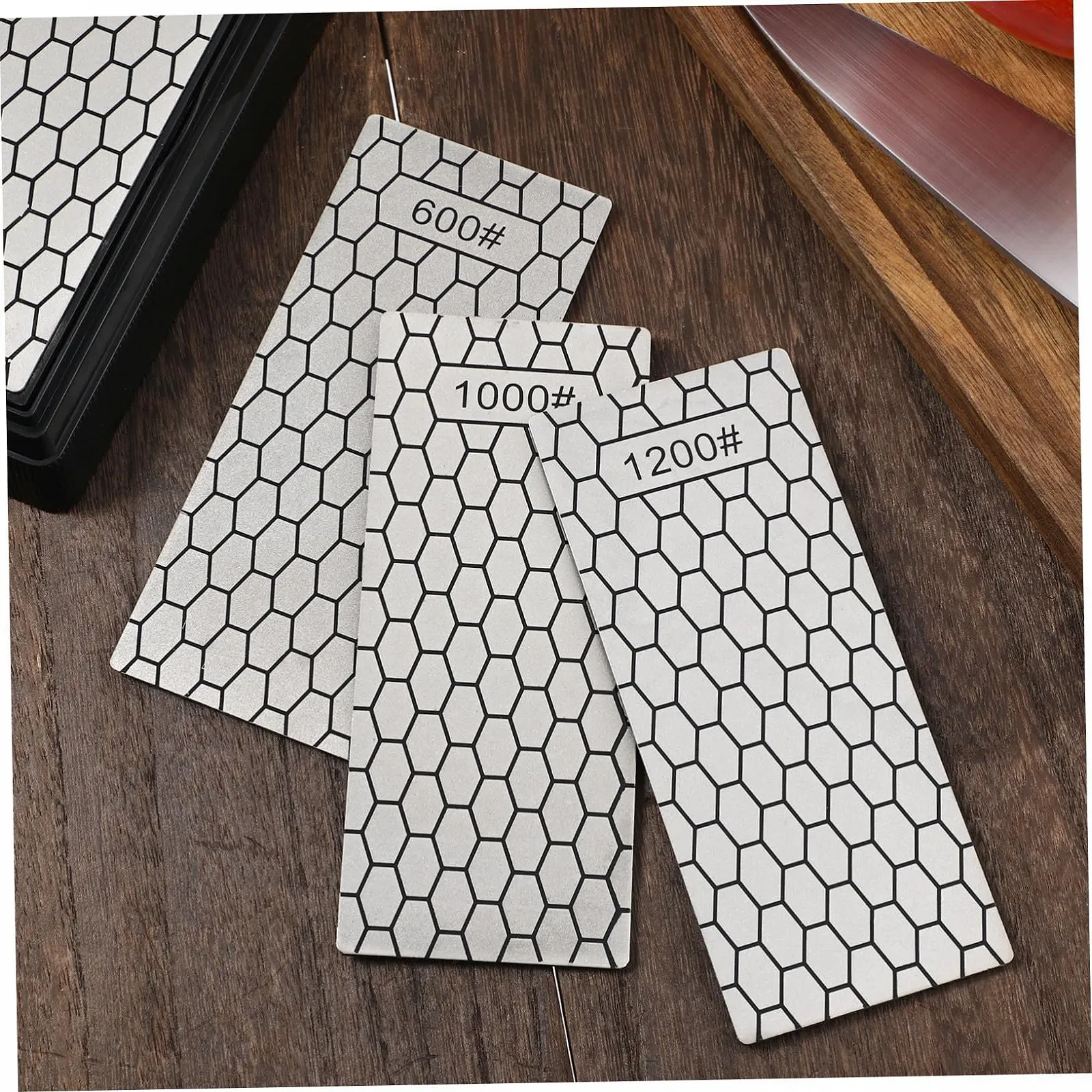 Точилка для ножей GALPADA алмазная настольная 3 шт., фото №6