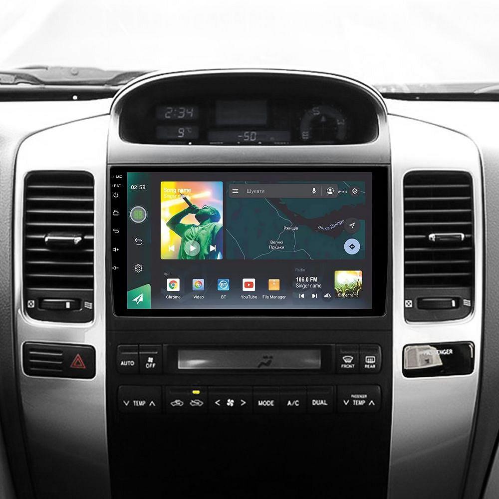 Штатная магнитола Sigma X9232 2+32 Gb Toyota Land Cruiser Prado 120 2004-2009 9 L3, фото №3