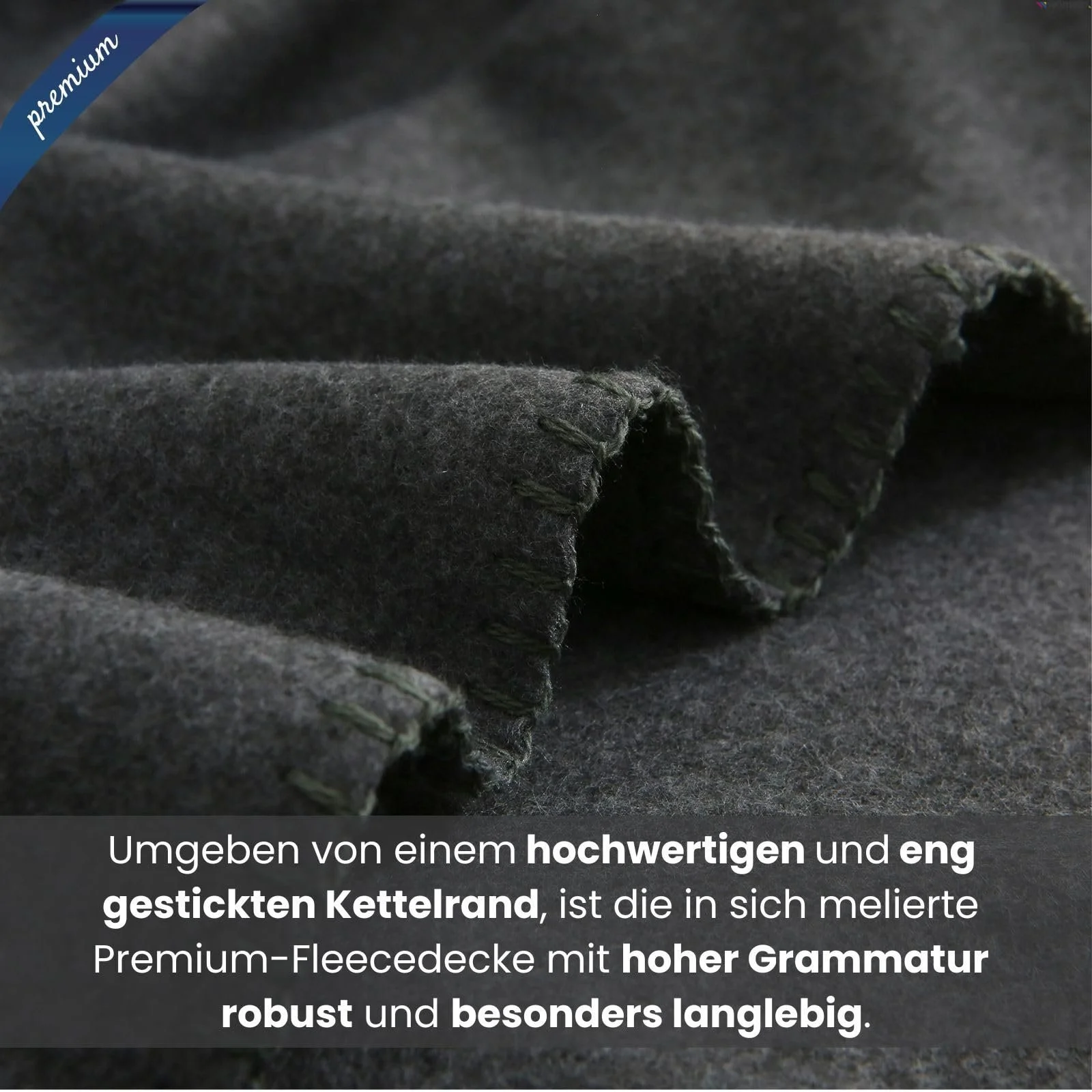 Покривало Флісова Wometo Premium Melange OekoTex 140 x 190 см, фото №4