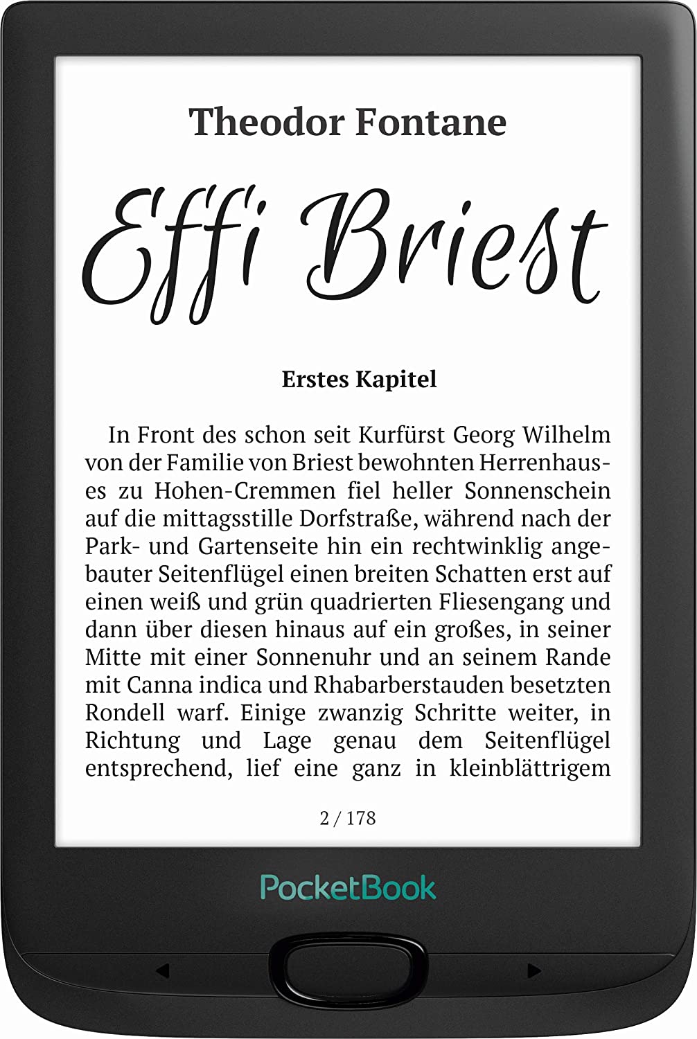 Электронная книга 6" PocketBook Basic 4 256 МБ / 8 ГБ / Linux / Wi-Fi / MicroSD / E Ink Carta дісплей / 1024 x 758 / Черний, фото №2