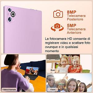 Планшет 10" Dghrti Tab 30 6+16/128Gb 8 ядер Android 14 8000 mAh Черный synthetic.ua - Фото 1