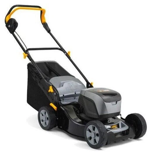 Газонокосарка акумуляторна Alpina AL5 4648 S Li Kit / 48В / 46 см / 60 л / 550 кв. м / Чорна, фото №2 Газонокосарка акумуляторна Alpina AL5 4648 S Li Kit / 48В / 46 см / 60 л / 550 кв. м / Чорна, фото №2