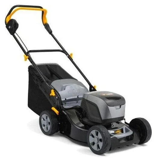 Газонокосилка аккумуляторная Alpina AL5 4648 S Li Kit / 48В / 46 см / 60 л / 550 кв. м / Черная, фото №1 Газонокосилка аккумуляторная Alpina AL5 4648 S Li Kit / 48В / 46 см / 60 л / 550 кв. м / Черная, фото №1